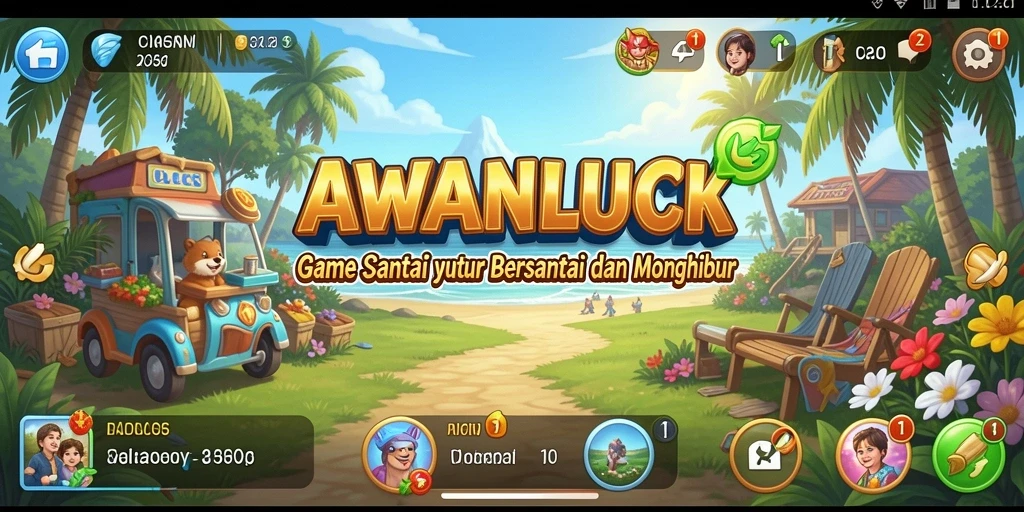 Gameplay seru dan menawan dalam <strong>AWANLUCK</strong>.