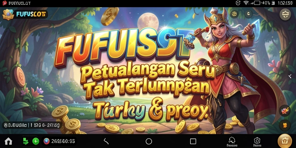 Tampilan gameplay FUFUSLOT yang menarik dan penuh aksi.