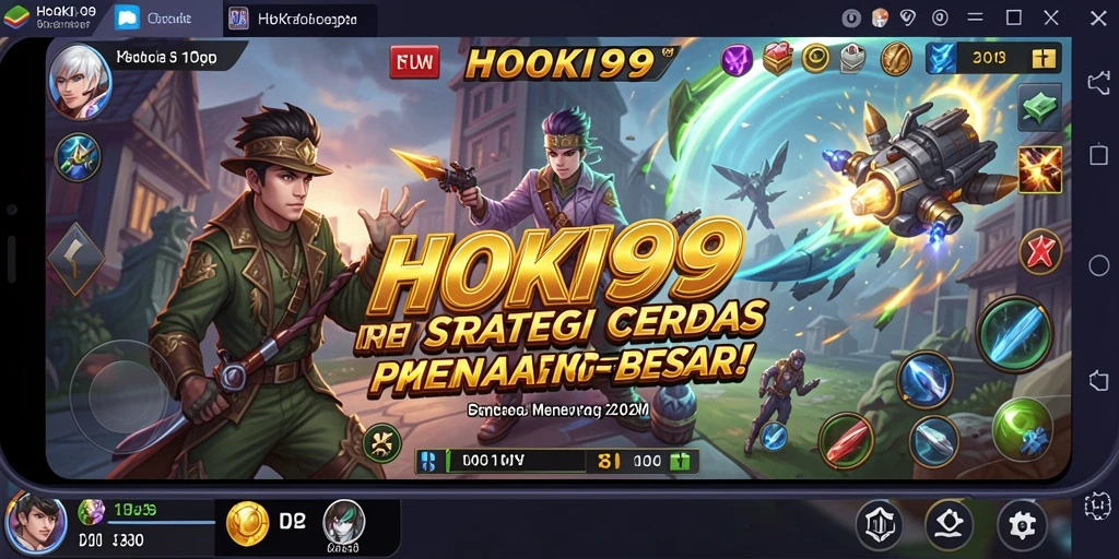 Tampilan gameplay HOKI99 yang mendebarkan dengan strategi yang cerdas.