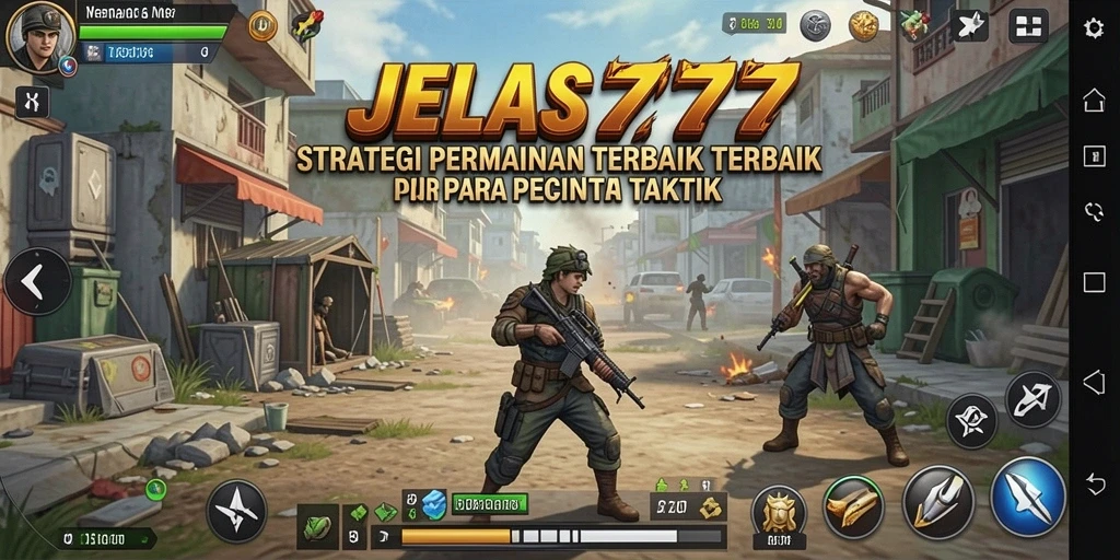 Tampilan gameplay strategis yang menarik dan menantang.