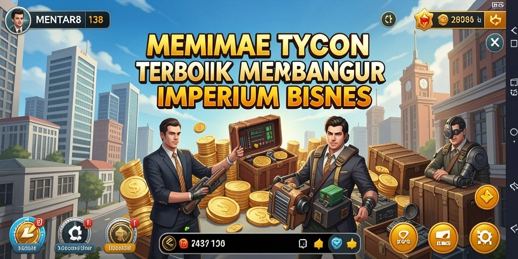 Screenshot MENTARI138 menunjukkan gameplay Tycoon yang dinamis dan mengasyikkan.