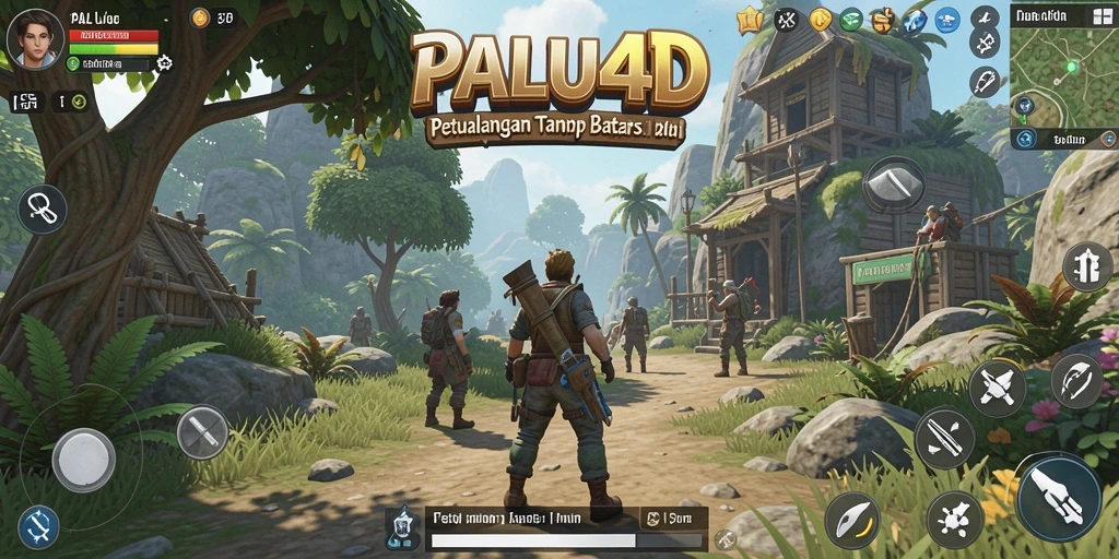 Gameplay Open World PALU4D dengan petualangan yang menakjubkan.