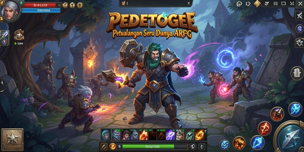Tampilan epik dari pertarungan dalam PEDETOGEL.