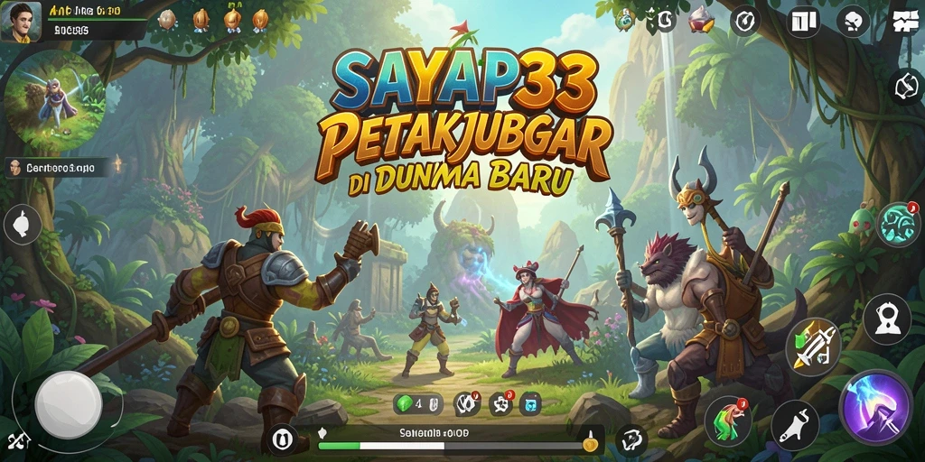 Screenshot utama SAYAP33 menampilkan gameplay seru dan grafik menawan.