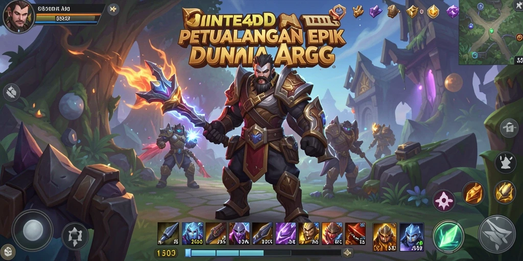 Gameplay menarik dalam dunia ARPG yang penuh petualangan.