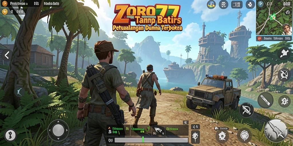 Gameplay seru menghadirkan banyak petualangan di dunia terbuka.